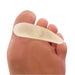 3 Pk Small Gel Toe Crest - Shock Absorbing - Hypoallergenic - Right Foot Loops