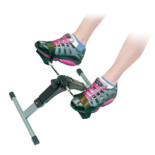 Compact Pedal Exerciser with Digital Display Counter - Low Impact Exercise Loops
