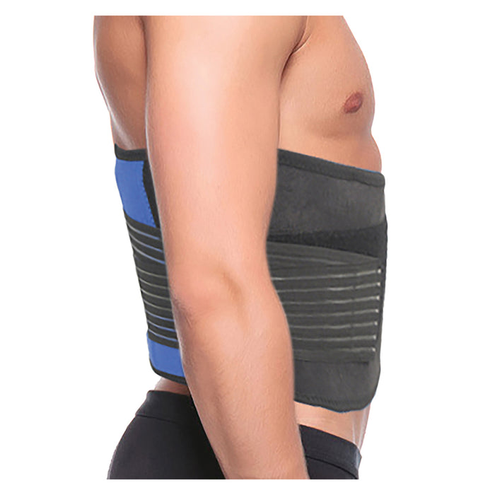 Large Flexible Neoprene Lumbar Support Belt - Back Posture Correction Belt Loops