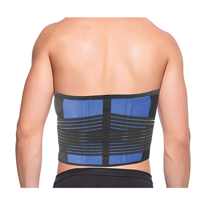 Medium Flexible Neoprene Lumbar Support Belt - Back Posture Correction Belt Loops