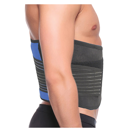 Medium Flexible Neoprene Lumbar Support Belt - Back Posture Correction Belt Loops