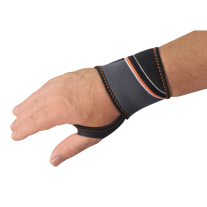 Small Flexible Neoprene Wrist Support - Lightweight Exercise Brace - Washable Loops