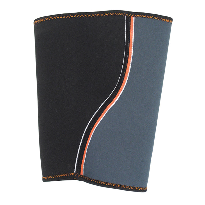 Large Flexible Neoprene Thigh Support - Lightweight Exercise Brace - Washable Loops