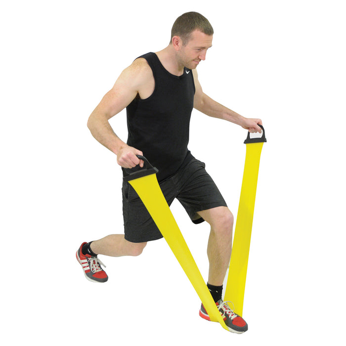 1200mm Resistance Exercise Band - Lightweight Home Workout - Physio Recovery Loops