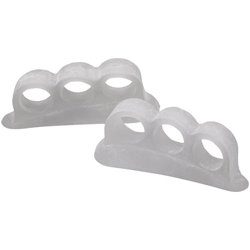 PAIR Large Gel Toe Seperator - Corrects Overlapping Toes - Hypoallergenic Loops