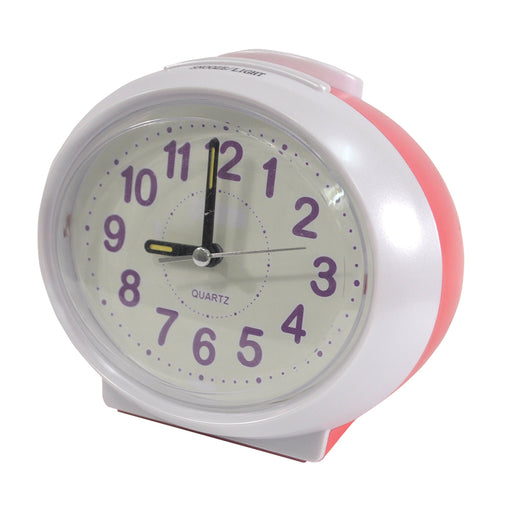 Analogue Talking Alarm Clock - Day and Time - Snooze Funcion - Battery Operated Loops