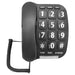 Large Buttoned Landline Telephone - Easy to Read - Flashing LED - Hands Free Loops
