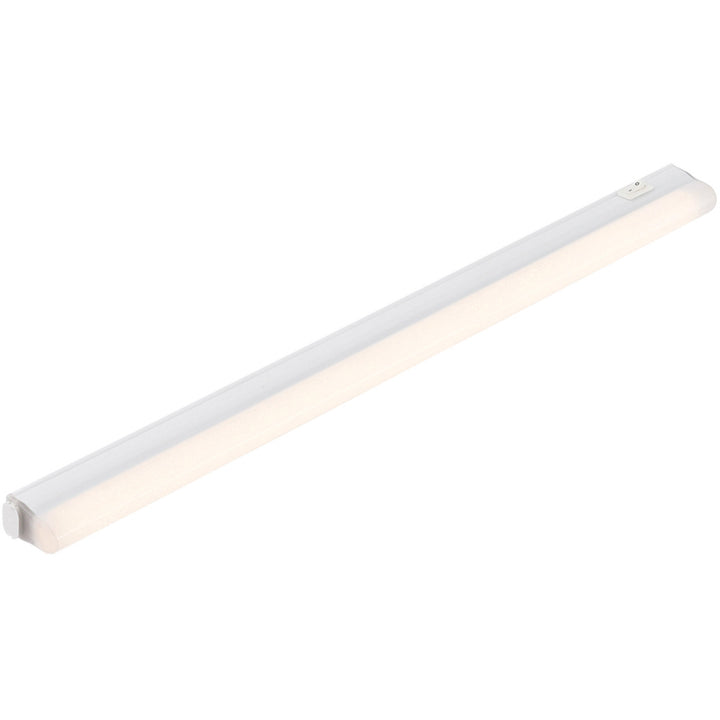 500mm Under Cabinet LED Light - 8W SMD 2835 CCT LED Module - Opal & Gloss White - LoopsDirect