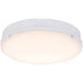 Gloss White IP65 Bulkhead Light - 18W CCT SMD LED Module - Emergency Lighting - LoopsDirect