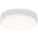 Gloss White IP65 Bulkhead Light - 18W CCT SMD LED Module - Emergency Lighting - LoopsDirect