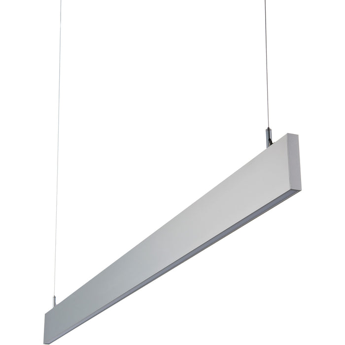 2 PACK Slim Commercial Suspension Light - 1500mm x 20mm - 40W Cool White LED - LoopsDirect