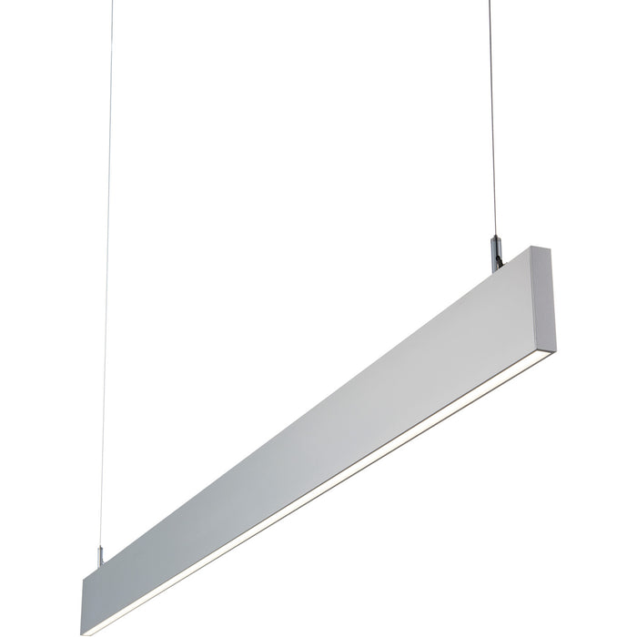 4 PACK Slim Commercial Suspension Light - 1500mm x 20mm - 40W Cool White LED - LoopsDirect