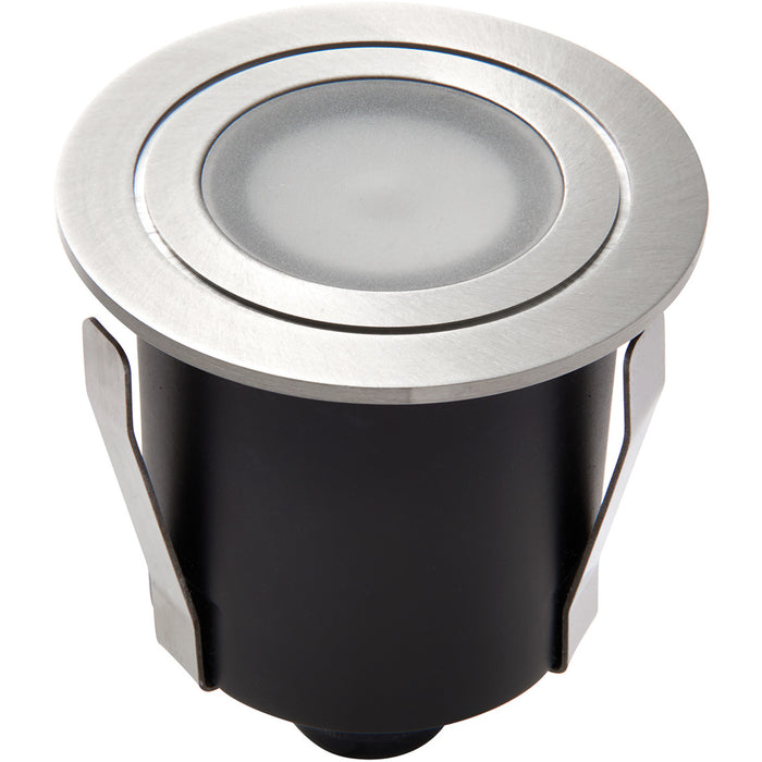 Recessed IP67 Guide Light - 1.2W Daylight White LED Marine Grade Stainless Steel