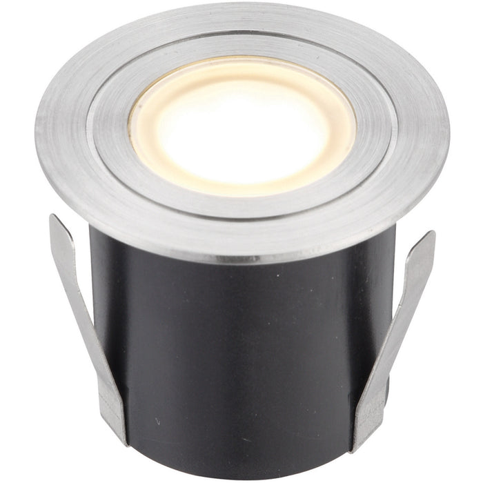 Recessed IP67 Guide Light - 1.2W Warm White LED - Marine Grade Stainless Steel