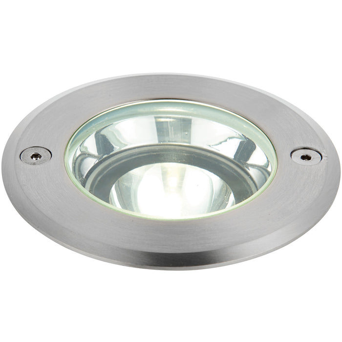 2 PACK Stainless Steel IP67 Ground Light - 6W Cool White LED - Tilting Head