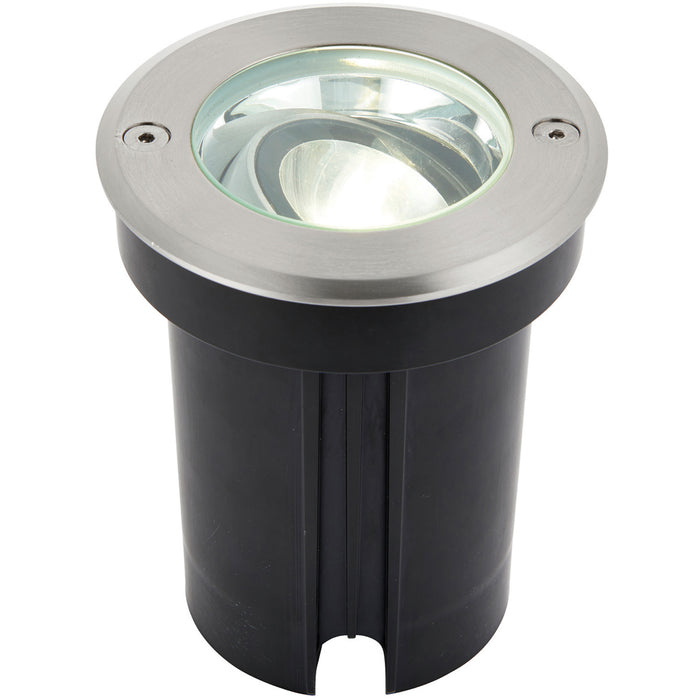 4 PACK Stainless Steel IP67 Ground Light - 6W Cool White LED - Tilting Head