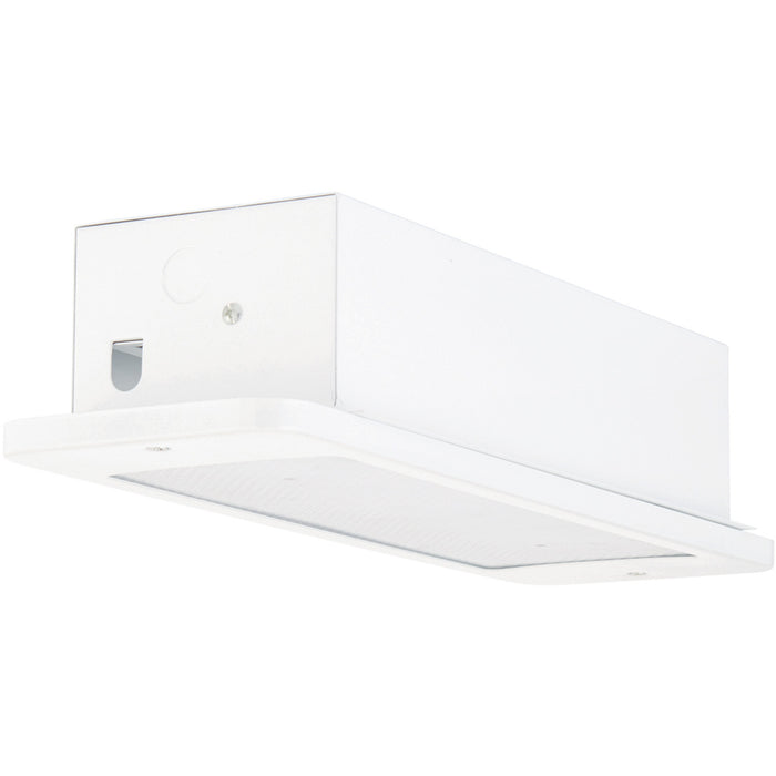 Recessed Emergency Ceiling Guide Light - 3W Daylight White LED - Gloss White