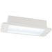 Recessed Emergency Ceiling Guide Light - 3W Daylight White LED - Gloss White - LoopsDirect