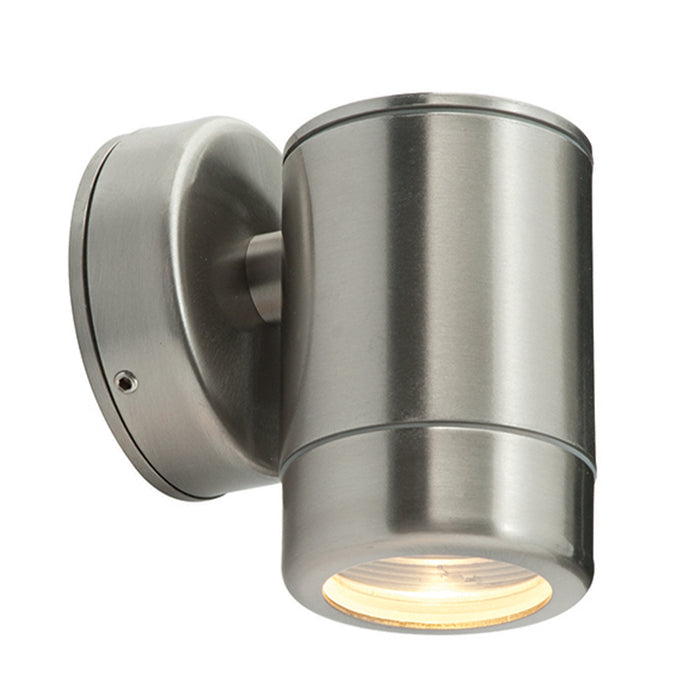 2 PACK Outdoor IP65 Wall Downlight - Dimmable 7W LED GU10 - Stainless Steel