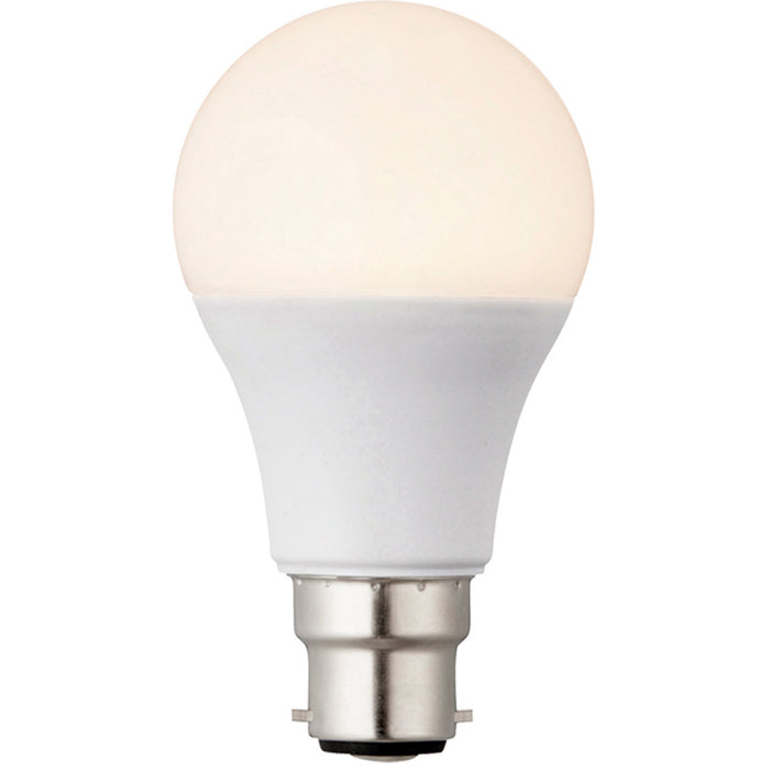 10W B22 GLS Light Bulb - 3000k Warm White Temp - Indoor/Outdoor LED Lamp