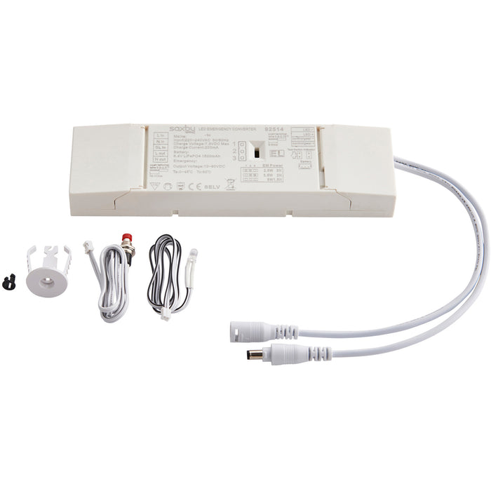 Emergency LED Lighting Conversion Kit - 3 Hour Back Up Power Supply Easy Install