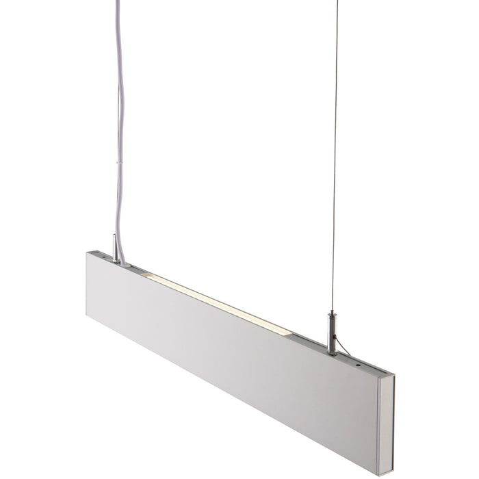 Slimline Commercial Suspension Light - 610mm x 20mm - 25W Cool White LED - LoopsDirect