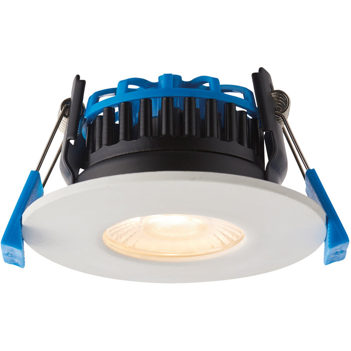 Recessed Bathroom Downlight - Dimmable 7W CCT LED - Plug & Play DC Connector