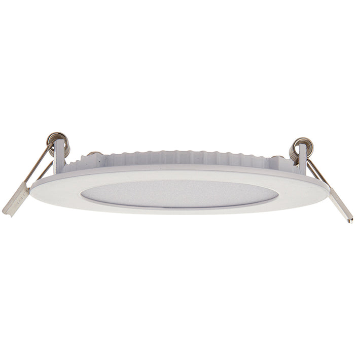 4 PACK Ultra Slim Recessed Ceiling Downlight - 6W Cool White LED - IP44 Rated