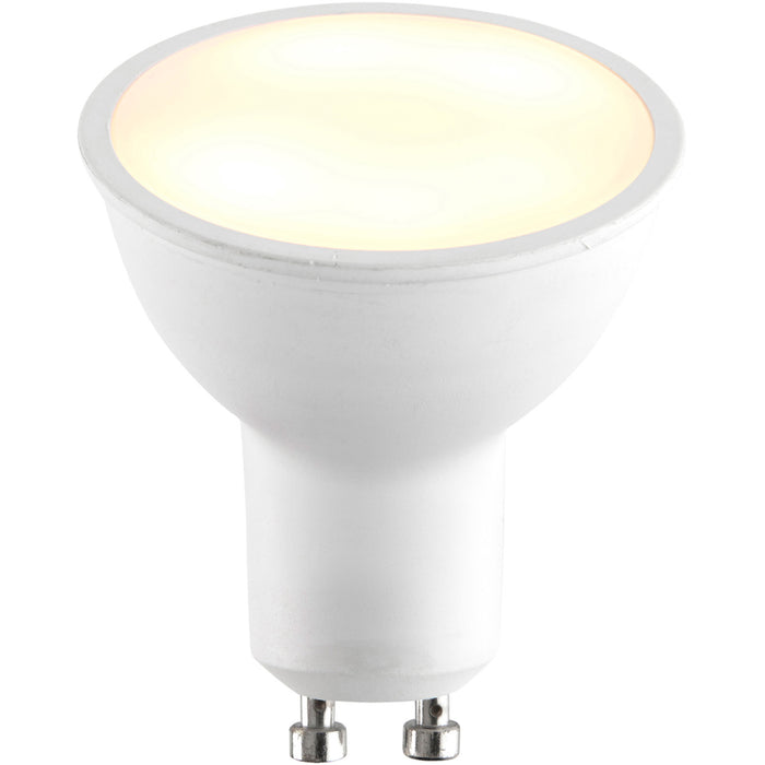 SMART 5W GU10 RGB CCT LED Bulb - Colour Changing Technology - Dimmable WiFi Lamp - LoopsDirect