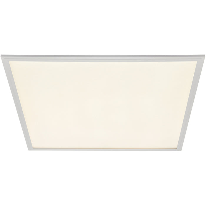 Anti-Glare Ceiling Panel Light - 40W Cool White LED - White Paint Finish - LoopsDirect