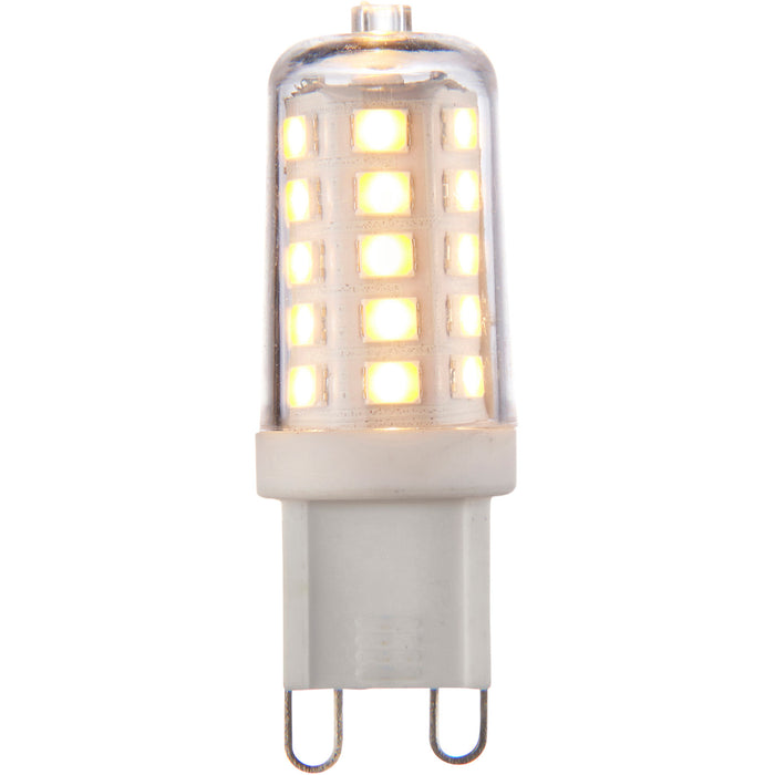 3.2W G9 Warm White Dimmable LED Bulb - 320 Lumen Output - 3000k Colour Temp - LoopsDirect