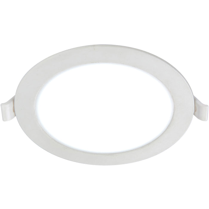 4 PACK Backlit Recessed Ceiling Downlight - 8W CCT LED - Integrated Control Gear