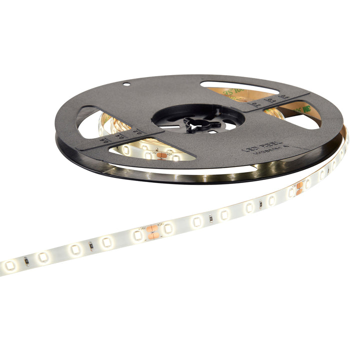 Flexible IP65 LED Tape Light - 5m Reel - 24W Cool White LEDs - Self-Adhesive