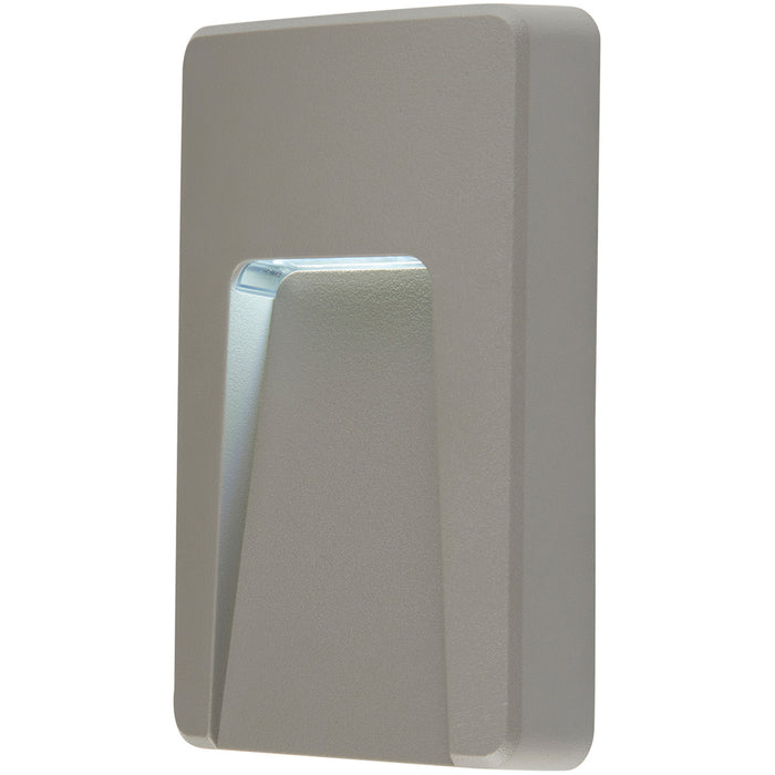 Vertical Outdoor IP65 Pathway Guide Light - Indirect CCT LED - Grey ABS Plastic