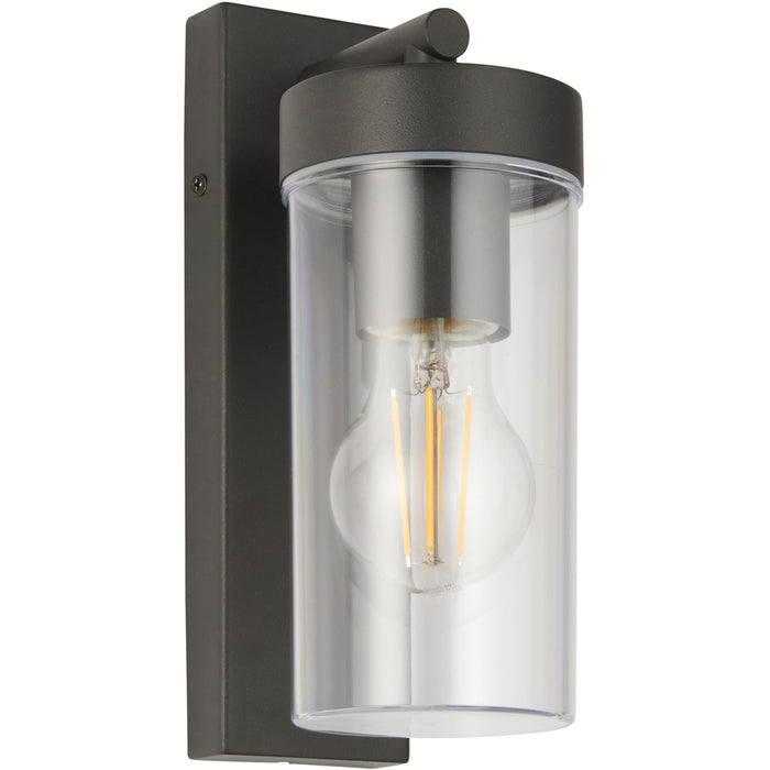Modern Outdoor IP44 Wall Lantern Light - Dimmable 15W E27 LED - Stainless Steel
