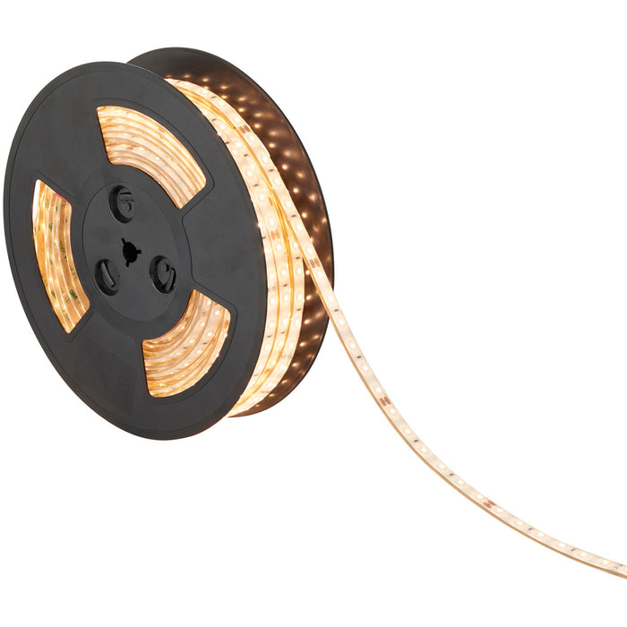 Flexible IP67 LED Tape Light - 30m Reel - 144W Warm White LEDs - Self-Adhesive