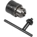 10mm Drill Chuck & Key - 3/8" x 24 UNF Thread - Corded & Cordless Drill Adaptor Loops