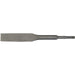 30 x 250mm Toothed Mortar Comb Chisel - SDS Plus Shank - Impact Demolition Steel Loops