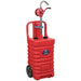 55L Portable Dispensing Tank with ys10332 Oil Pump - 2" BSP Thread - Wheeled Loops