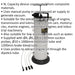 9L Manual / Air Vacuum Oil & Fluid Extractor - Comes with Four 1m Suction Probes Loops