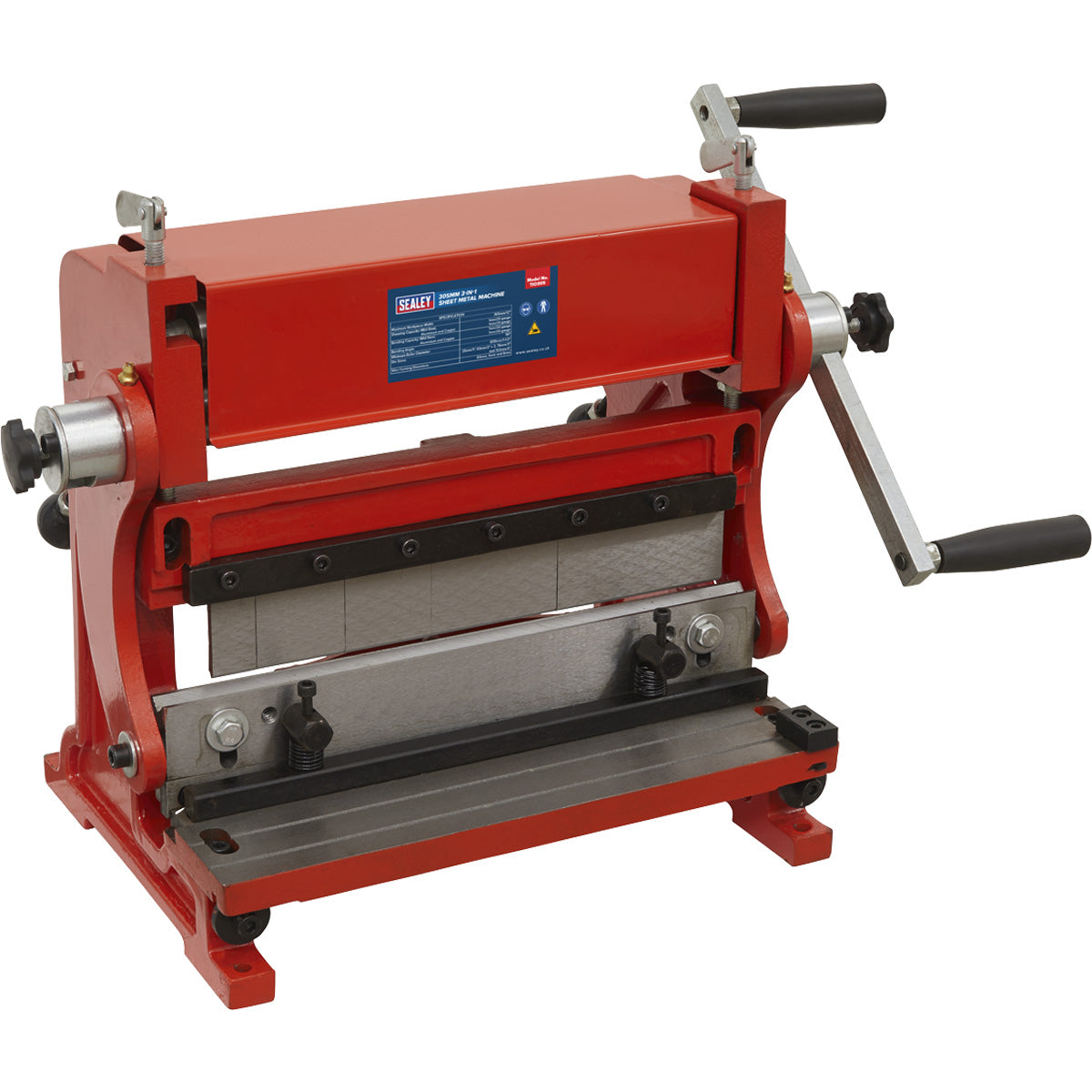 3-in-1 Sheet Metal Machine - 305mm Working Width - Shears Bends & Roll ...